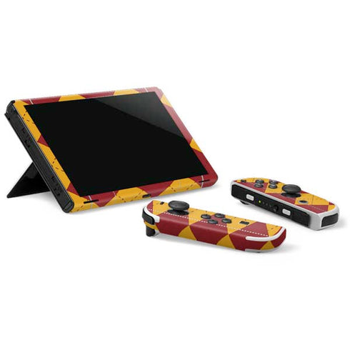 Wizarding Worlds Harry Potter Gryffindor Huse Crest Nintendo Switch OLED (2021) Skin